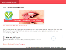 Tablet Screenshot of bitterergeschmackimmund.com